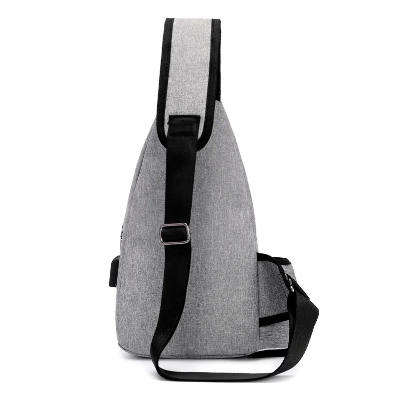 Sling Bag With USB Charging Port