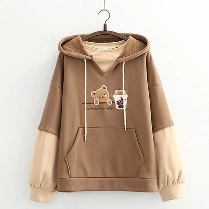 Cute Bear Anime Sweatshirt Hoodies