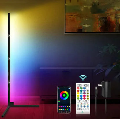 1.5M Corner LED Floor Lamp