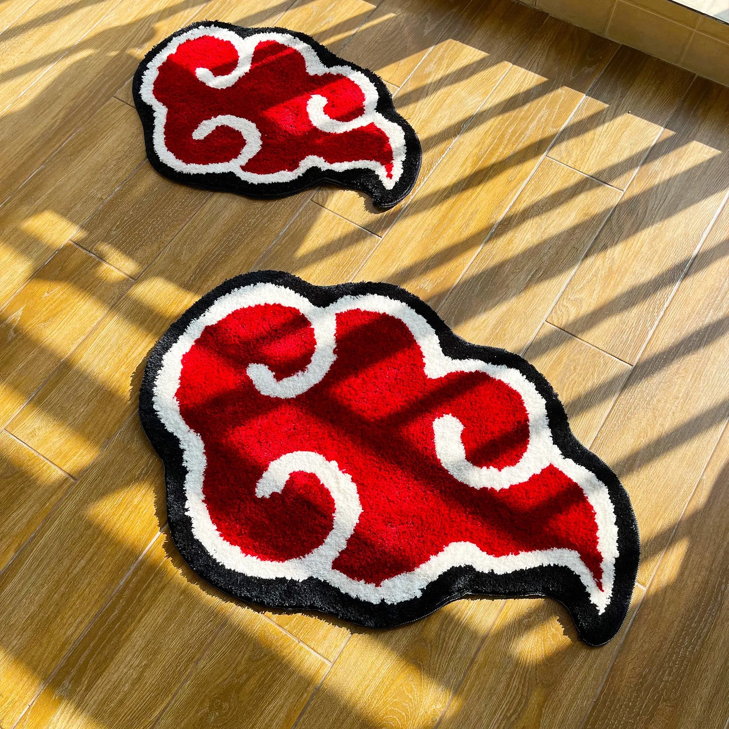 Japanese Anime Red Cloud Doormat Mat