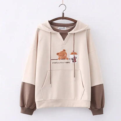 Cute Bear Anime Sweatshirt Hoodies