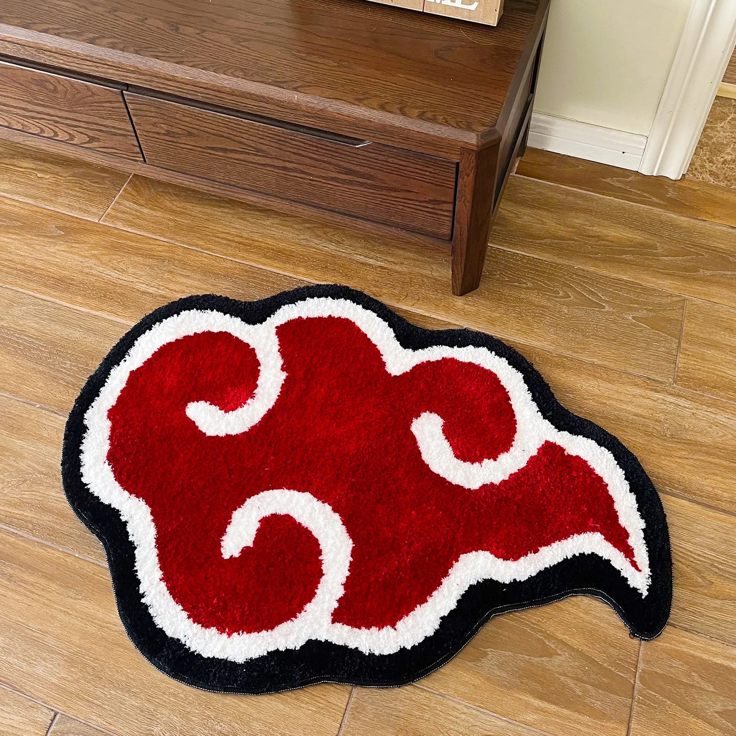 Japanese Anime Red Cloud Doormat Mat