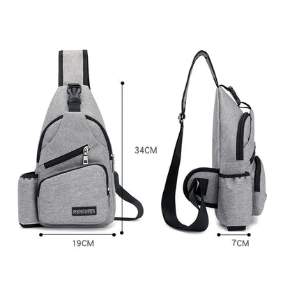 Sling Bag With USB Charging Port